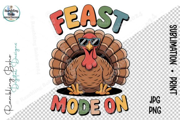 Feast Mode: Cool Turkey Thanksgiving Designs