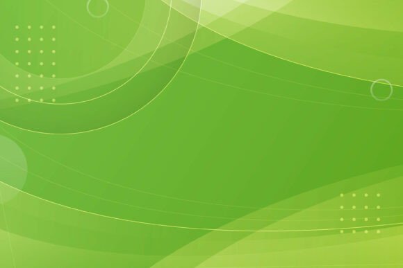 Green Abstract Curve Lines Background: Simple, Modern Design for Eco Themes