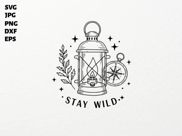 Lantern Compass SVG for Cricut: Your Adventure-Inspired Design Companion