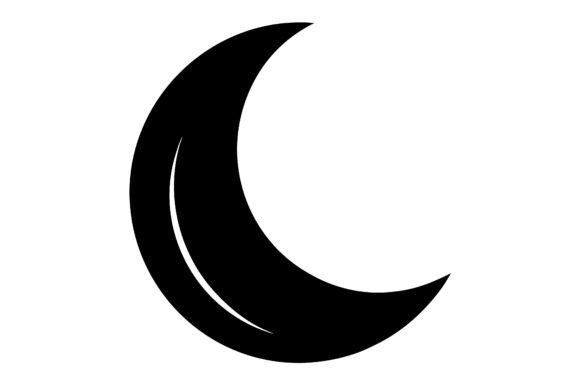 Moon Clip Art Black Silhouette: A Smart Choice for Designers and Creators