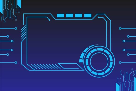 Sci-Fi Technology HUD Graphics Set: Elevate Your Visual Projects