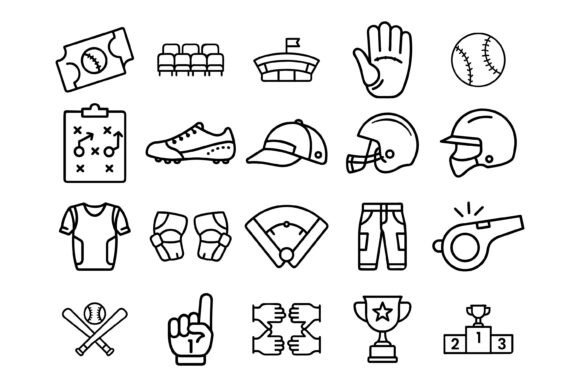 Strategic Design Choices: Leveraging Sports Equipment Game Essentials Icons for Impactful Visual Communication