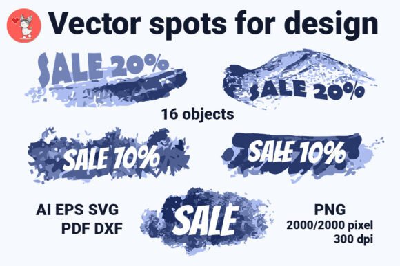 Vector Spots for Design: Creative Tools for Every Project